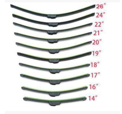 汽车雨刮器 通用型雨刮片 无骨雨刷器 雨刮胶条 通用雨刷片图2