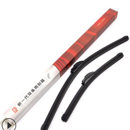 通用型双层胶条汽车雨刮器无骨原装升级前雨刷专车专用雨刷器接口图2