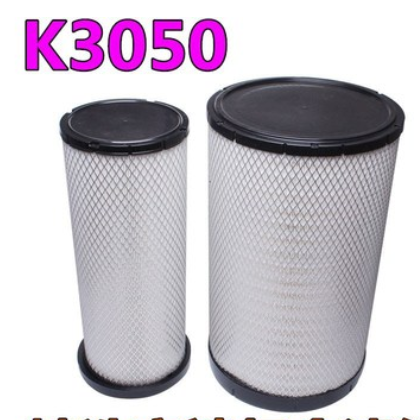 适用于K3050陕汽德龙x3000东风天龙大力神雷诺客车乘龙M7空气滤芯图2
