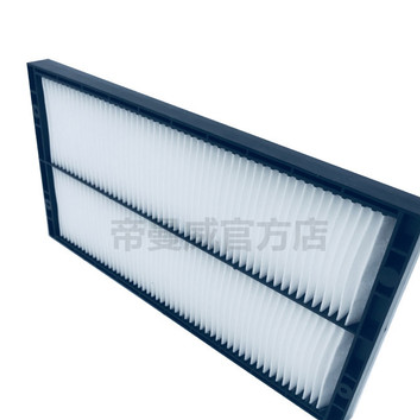 适配挖掘机三一55-9 60-9-10龙工60徐工60D空调滤芯清器过滤网格图3