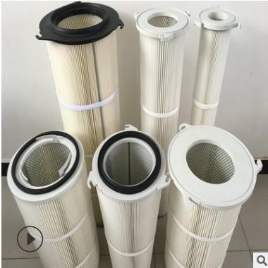 工厂机器过滤除尘滤芯滤筒125*210注胶盖铁盖不锈钢盖图2