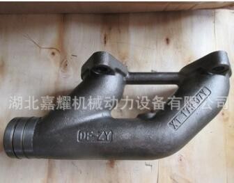 东风天龙大力神发动机配件6L L375 QSL9 排气歧管/3937478图2