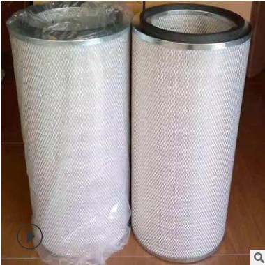 现货供应 3266聚酯除尘滤筒 工业粉尘滤筒 扫地车除尘滤芯图2
