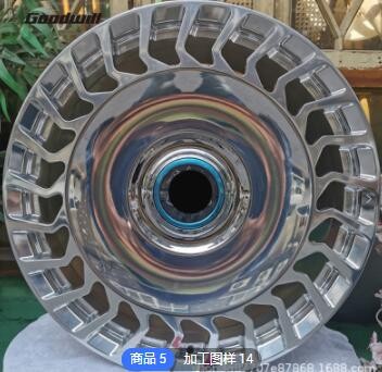 定制适用于奔驰车型轮毂18寸19 20寸汽车轮毂改装铝合金锻造轮辋图3
