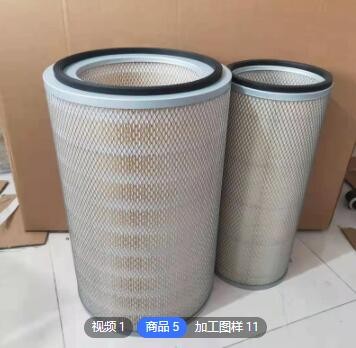厂家加工P771558空气滤芯过滤器卡车压缩机滤芯多种型号滤清器图3