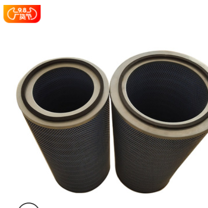 钢厂不锈钢除尘折叠过滤器汽轮机木浆纤维滤筒多规格除尘滤芯图2