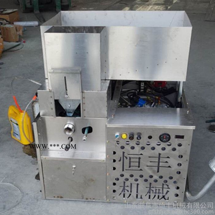 恒丰电启动柴油机带动 下乡赶集弯管膨化机带离合器 好操作图4