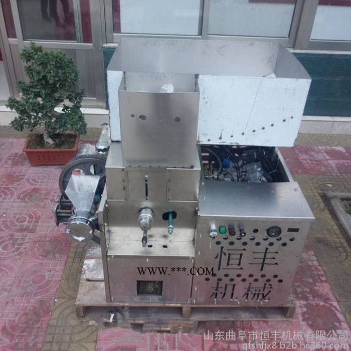 恒丰电启动柴油机带动 下乡赶集弯管膨化机带离合器 好操作图5