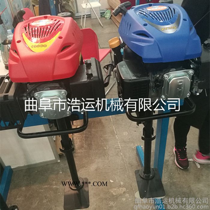 曲阜浩运新款汽油8马力油沁式离合器带档挂桨机 灵活小型尾挂机图4
