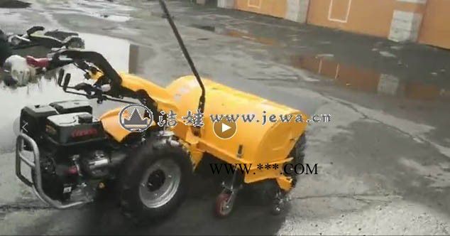 国产小型液压式离合器扫雪机SSJ1500 小型扫雪机图2