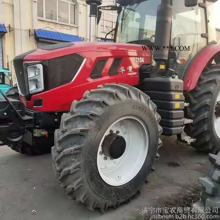 华夏2104大型四轮拖拉机 采用电液压离合器，行车，后轮距无级可调图5