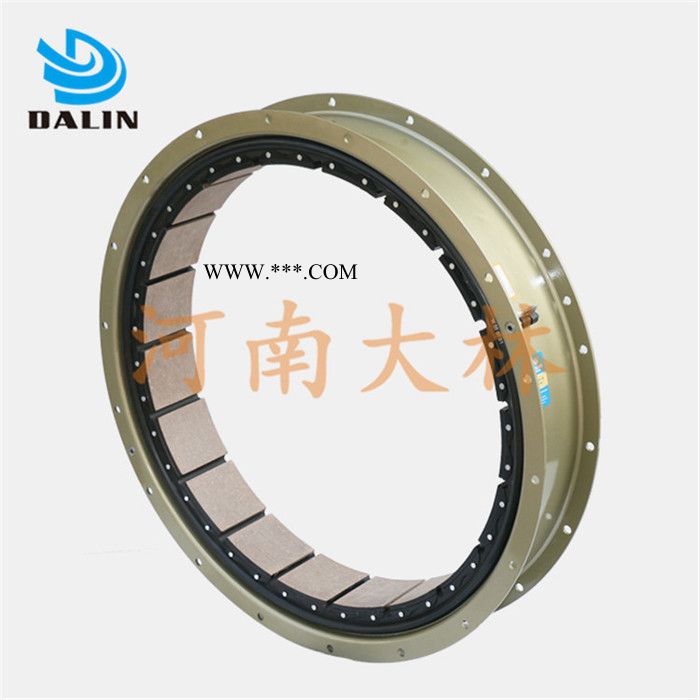 河南大林 双边法兰气动离合器/气动刹车机械专用鼓型离合器  品质保证图5