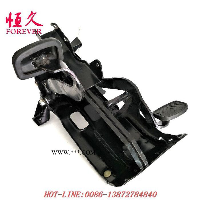 东风EQ1118GA配件EQ2102军车运兵车配件离合器刹车大支架图2