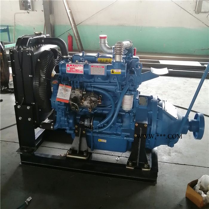 源宇动力 120kw固定动力6105柴油机 120千瓦粉碎机破碎机用柴油机发动机 离合器发动机 120kw柴油机图2