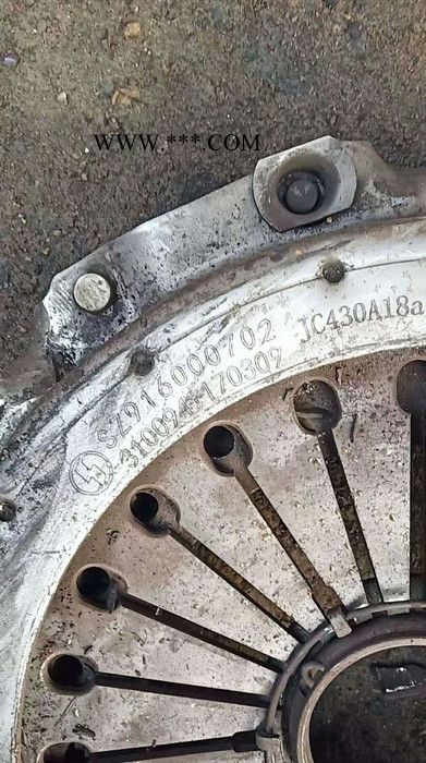 上海翔翰430拉式大孔 离合器压盘图4