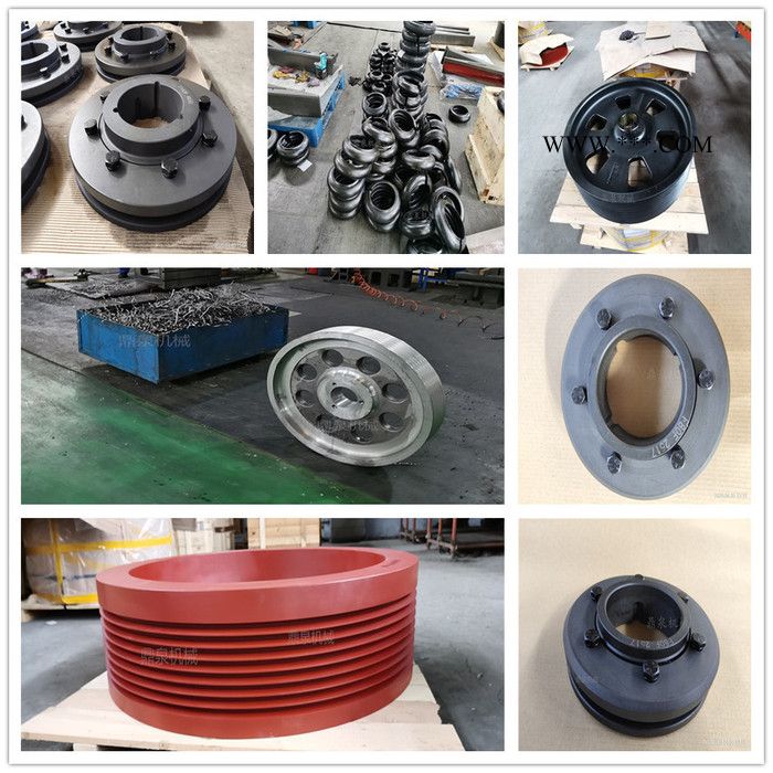 铸造厂供应皮带轮 电机皮带轮加工 柴油机离合器皮带轮图8