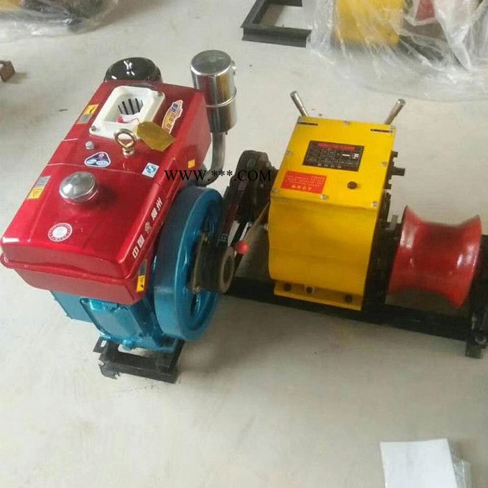 烧油机动牵引绞磨离合器 进口式机动绞磨价格图4