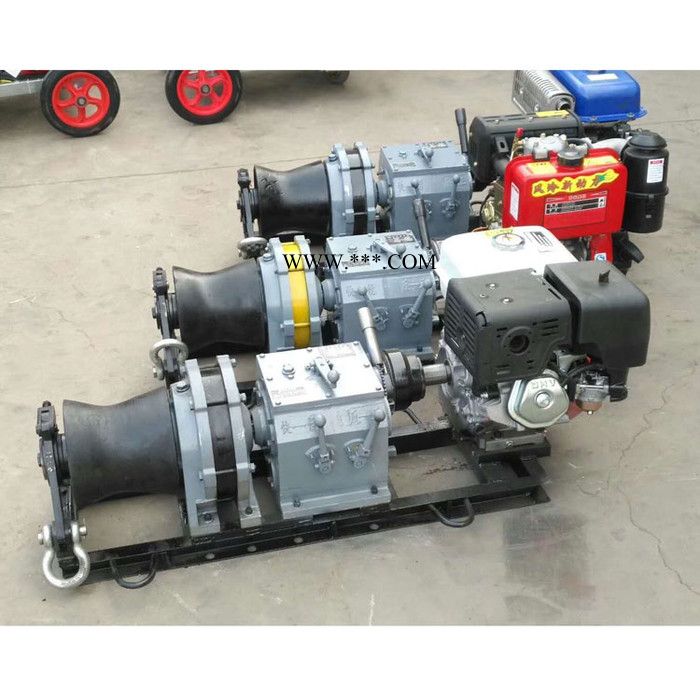 烧油机动牵引绞磨离合器 进口式机动绞磨价格图2