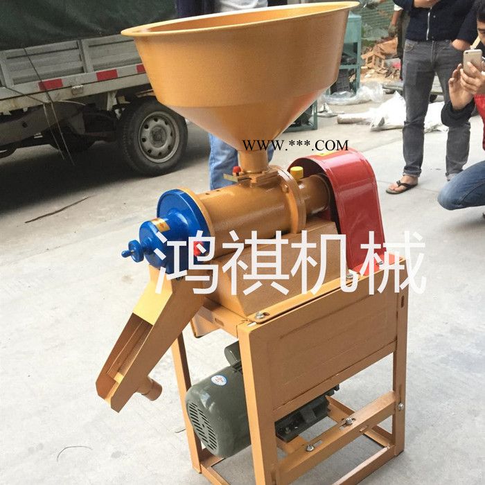 鸿祺 离合器式去皮碾米机 粮食去皮机 家用谷子脱壳去皮机图7