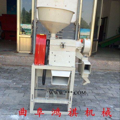 鸿祺 离合器式去皮碾米机 粮食去皮机 家用谷子脱壳去皮机图6