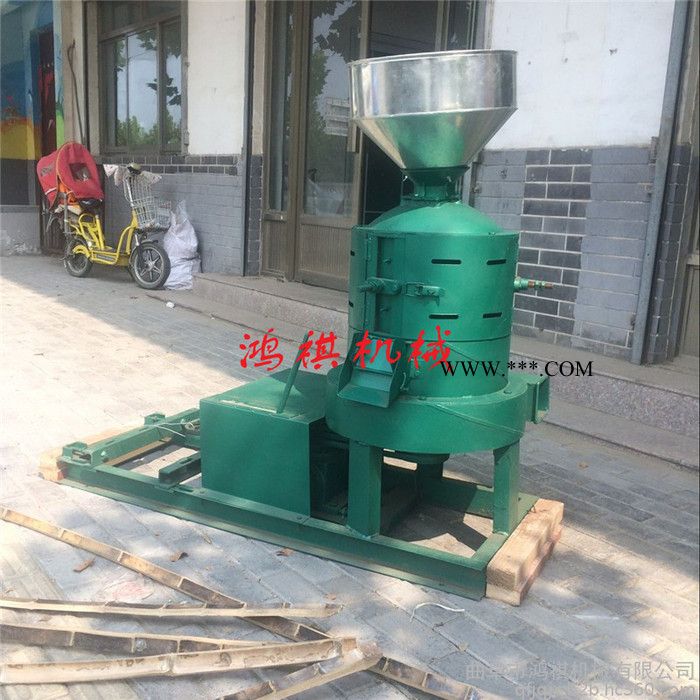 鸿祺 离合器式去皮碾米机 粮食去皮机 家用谷子脱壳去皮机图5