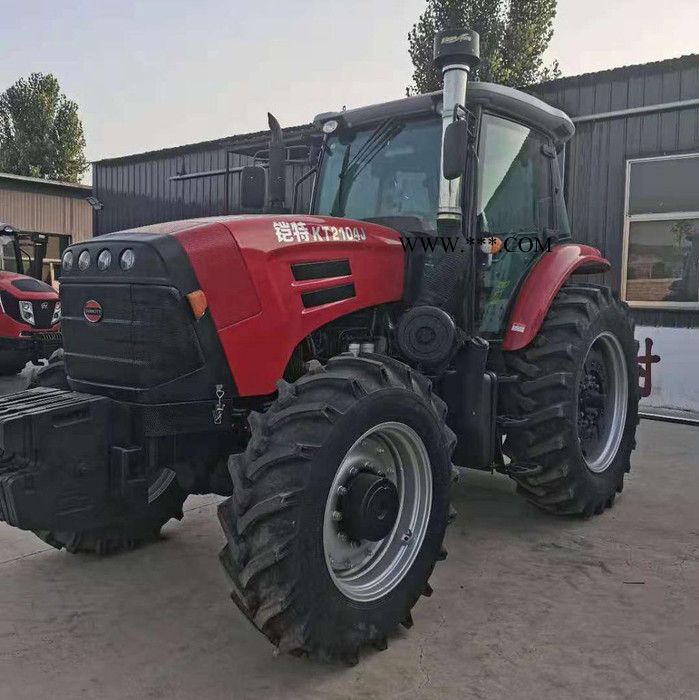 凯特2104加大前桥的拖拉机 液压阻力离合器换挡的拖拉机 玉柴动力 六缸直补拖拉机图6