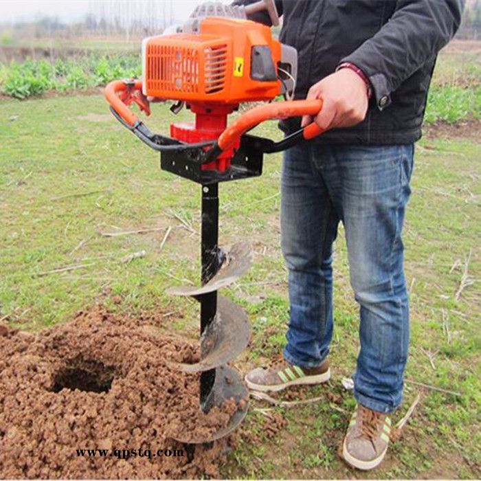 惠民硬土地打洞机超越离合器挖坑机园林苗木种植机硬质量挖坑机图6