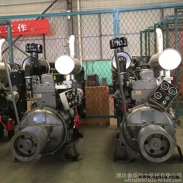 潍柴系列柴油机4105ZP  2000转63KW  带离合器皮带轮 固定动力柴油机 水泥罐车柴油机 水泥罐车用柴油机图3