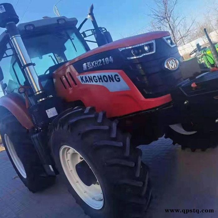 TG大桥的康弘2104拖拉机 潍柴高压共轨发动机 进口离合器 可提档过户的拖拉机图4
