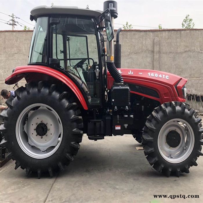 四轮驱动 双离合器 1804 2104 2204拖拉机 东方红发动机 强劲 大桥大轮胎拖拉机图2