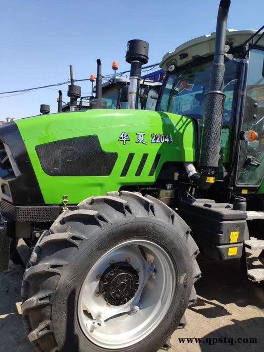 四轮驱动 双离合器 1804 2104 2204拖拉机 东方红发动机 强劲 大桥大轮胎拖拉机图8
