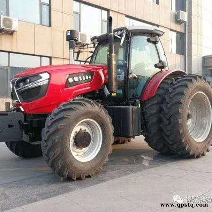 四轮驱动 双离合器 1804 2104 2204拖拉机 东方红发动机 强劲 大桥大轮胎拖拉机图6