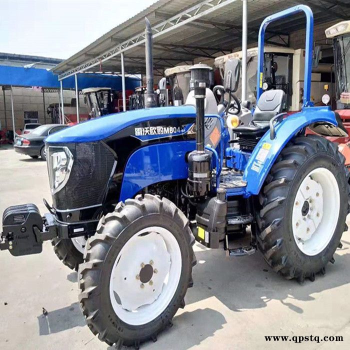 四轮驱动 双离合器 1804 2104 2204拖拉机 东方红发动机 强劲 大桥大轮胎拖拉机图3