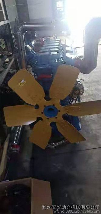 潍坊柴油机批发 粉碎机用斯太尔发动机 带专用加大离合器皮带轮 粉碎机用潍柴发动机 WP12发动机图5