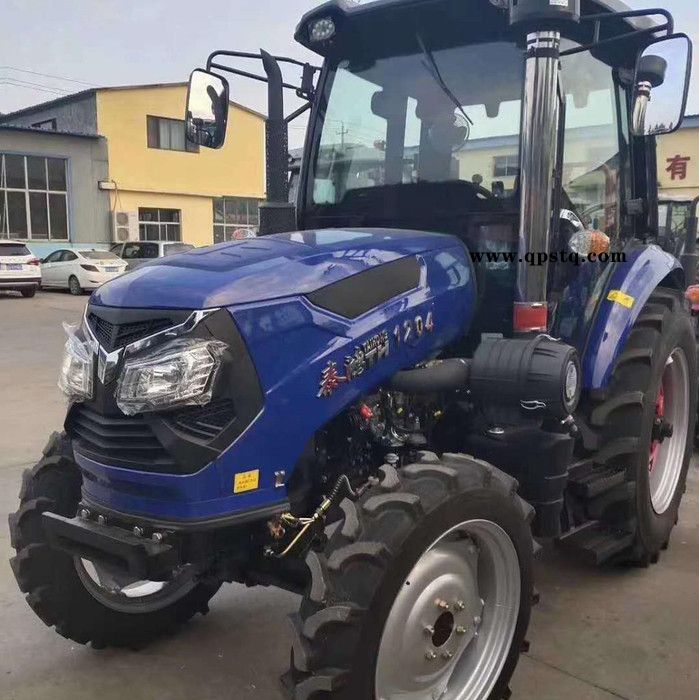 大棚旋耕起垄机  100马力带驾驶室拖拉机 8+2离合器换挡 厂家补贴价格直销图4