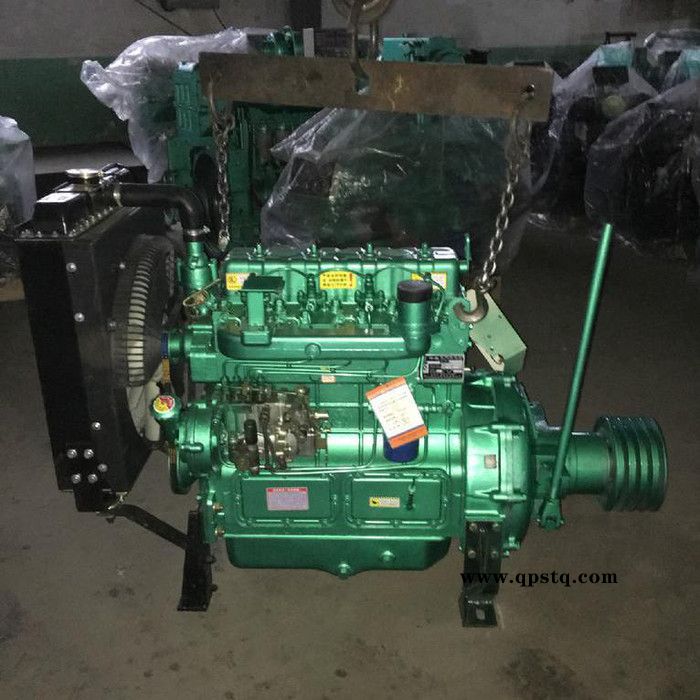 潍柴系列春华牌(ZH4102P)粉碎机用柴油机 2000转44KW 带离合器图2