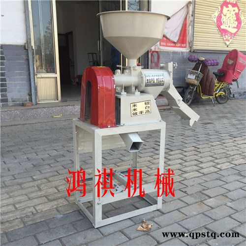 乐昌离合器式去皮碾米机 鸿祺**高效碾米机设备 大米小米碾米机图3