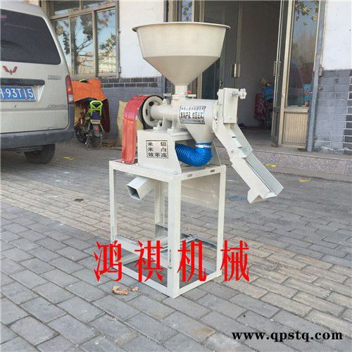乐昌离合器式去皮碾米机 鸿祺**高效碾米机设备 大米小米碾米机图2