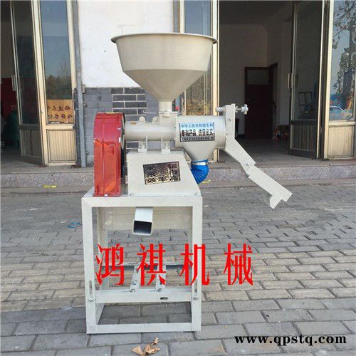 乐昌离合器式去皮碾米机 鸿祺**高效碾米机设备 大米小米碾米机图6