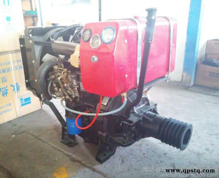 春华（2110P）柴油机 双缸24KW柴油机  福建力佳系列2200转 带离合器皮带轮 固定动力型柴油机图3