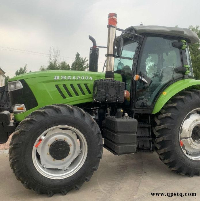 加强后桥的拖拉机 耕昂2404大型四驱六缸拖拉机 上柴发动机TS大桥高配拖拉机 全进口液压离合器图2