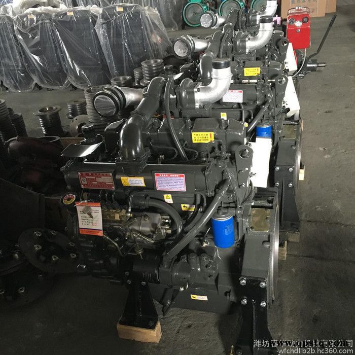 供应  139-5369-7600 潍柴系列柴油机4105ZP 2000转63KW  柴油机  柴油发电带离合器皮带轮图3