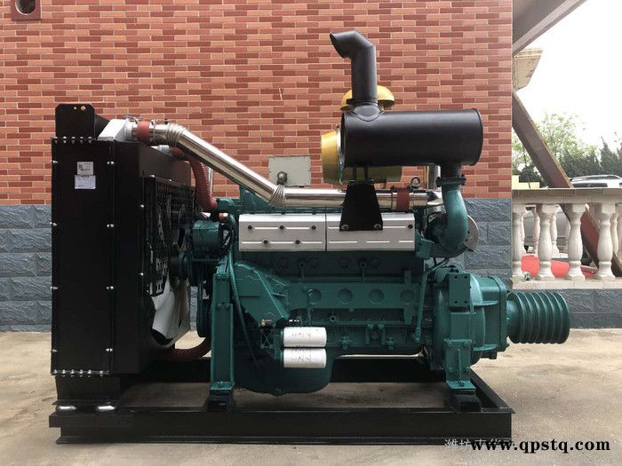 潍坊柴油机 破碎机用潍柴斯太尔发动机 308KW1500转 带专用加大离合器皮带轮图4