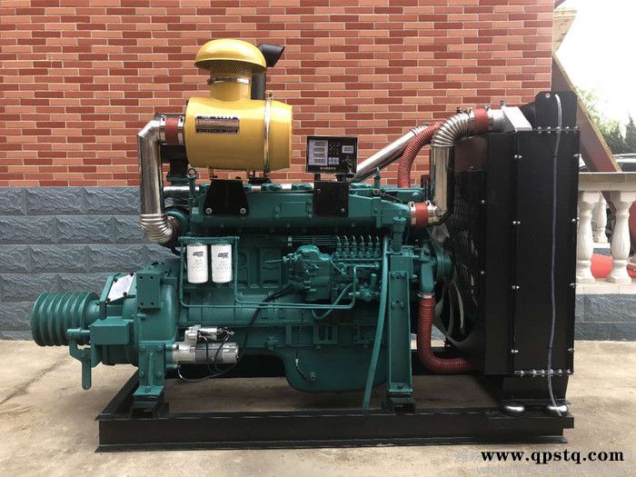 潍坊柴油机 破碎机用潍柴斯太尔发动机 308KW1500转 带专用加大离合器皮带轮图5