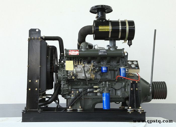 韶华ZH4102P 粉碎机破碎机水泥罐车用柴油机 柴油发动机带离合器皮带轮图2