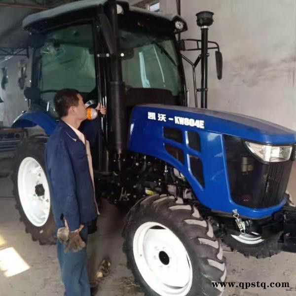 凯沃804拖拉机  80马力带驾驶室的拖拉机  8+2离合器换挡  厂家补贴价格直销图8
