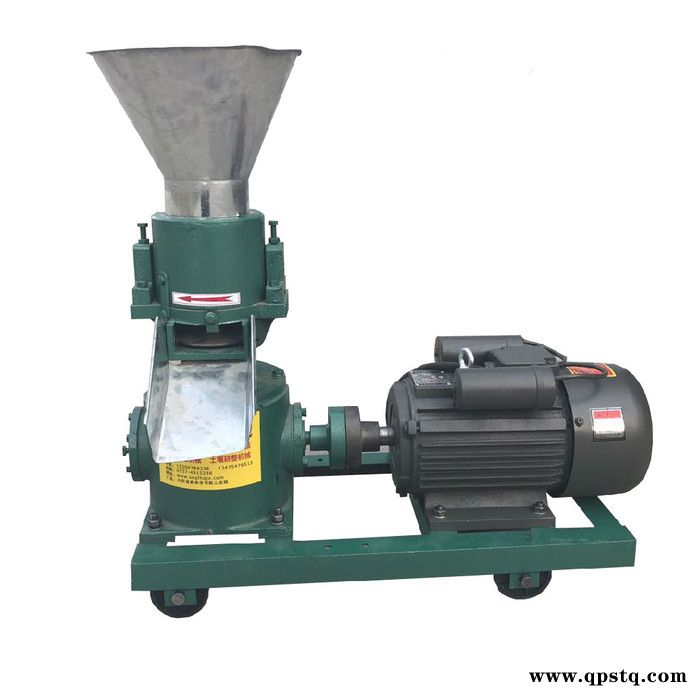 鱼饲料颗粒机 木屑颗粒机 鸿祺离合器颗粒机 小鸡 鱼饲料颗粒机图5