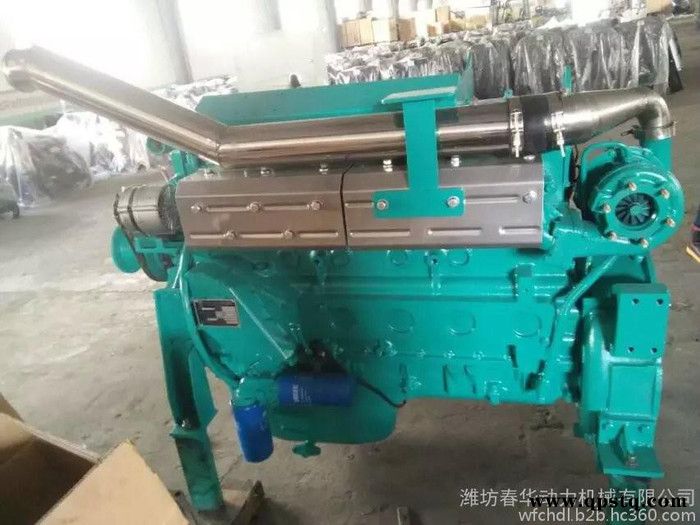 潍坊柴油机 潍柴斯太尔225KW加大专用离合器 1500转 内燃机 潍柴（6126ZLC）船机图2