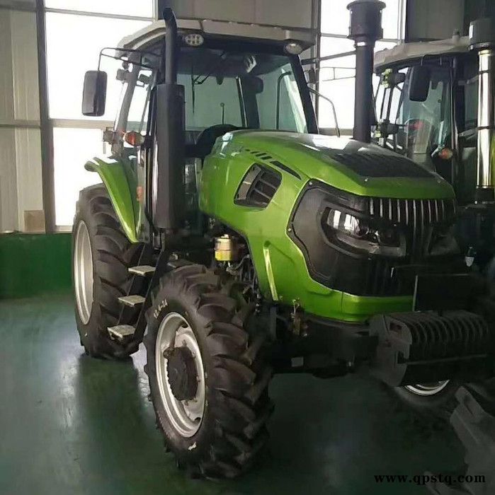 华夏1604四驱柴油四轮拖拉机 全液压助力转向 双离合器装置 耕种农用四轮拖拉机图2