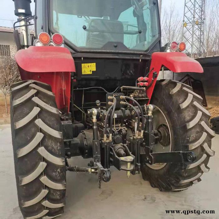 双力1804 2004 2104大马力拖拉机 标配国产14时双作用离合器扭矩大传动效率高 采用全封闭豪华驾驶室，密封性好图5